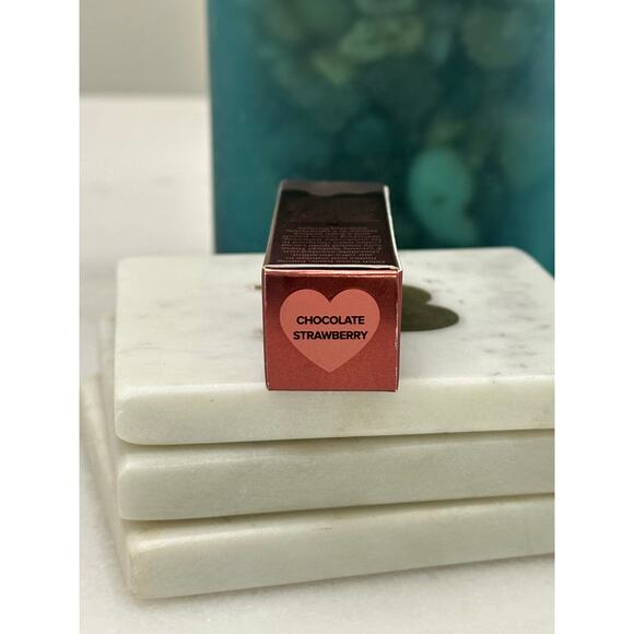 Too Faced NIB Cocoa Bold Cream Lipstick Demi Matte 0.11 Oz Chocolate Strawberry - Picture 3 of 6